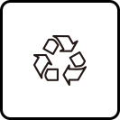 與發(fā)泡PS相比，燃燒時(shí)無(wú)毒氣放出